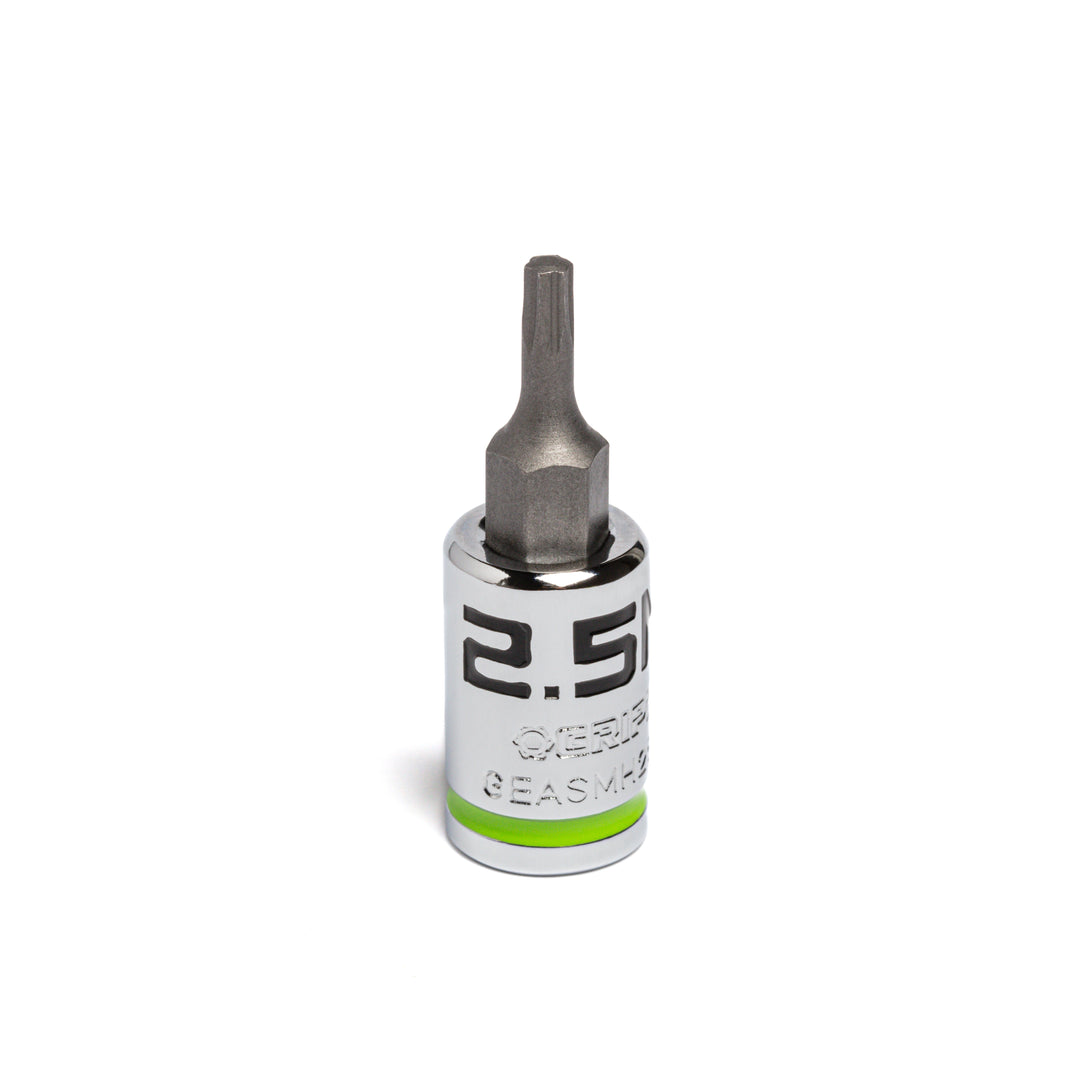 2.5mm - 1/4" Drive Short RPT Hex Bit Socket