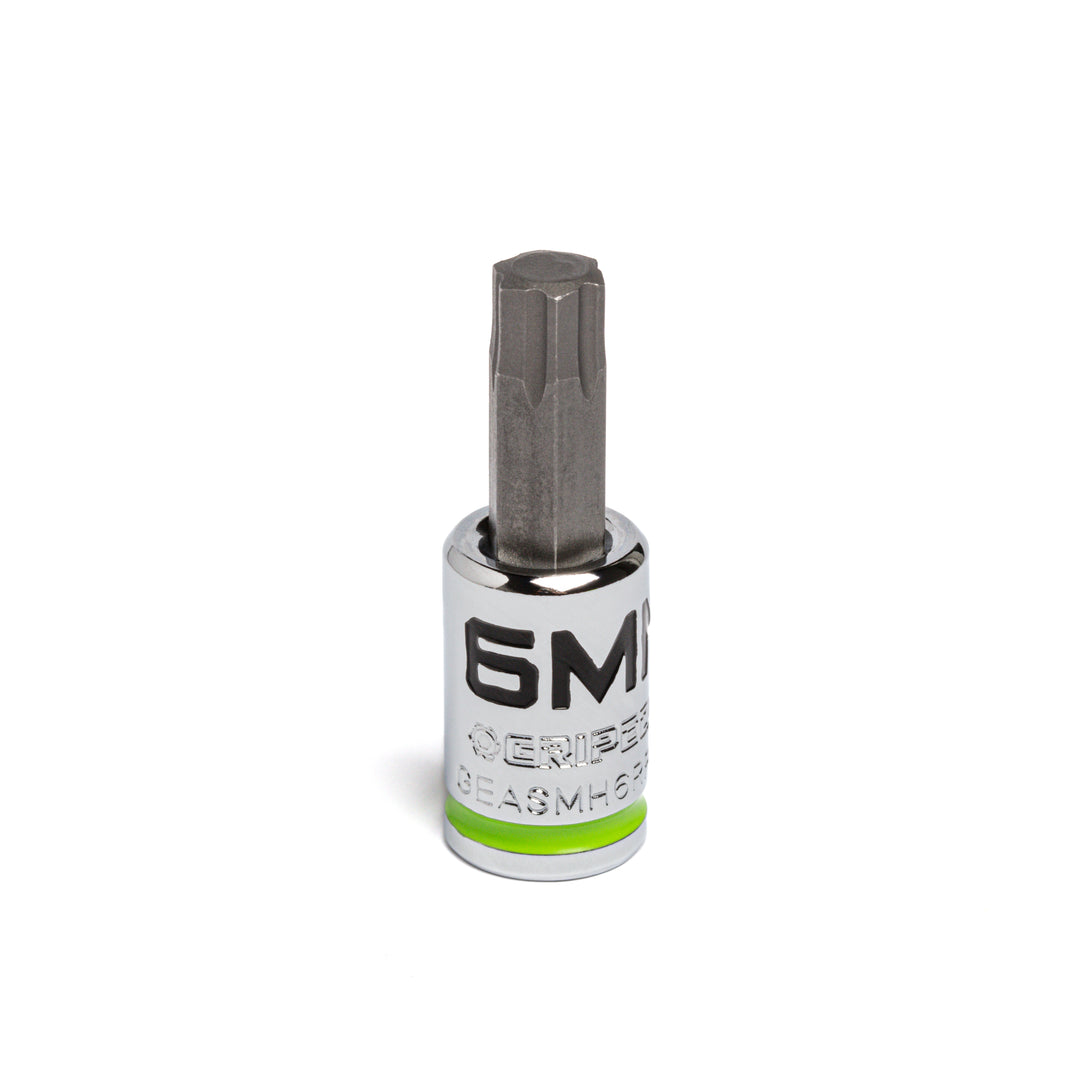 6mm - 1/4" Drive Short RPT Hex Bit Socket