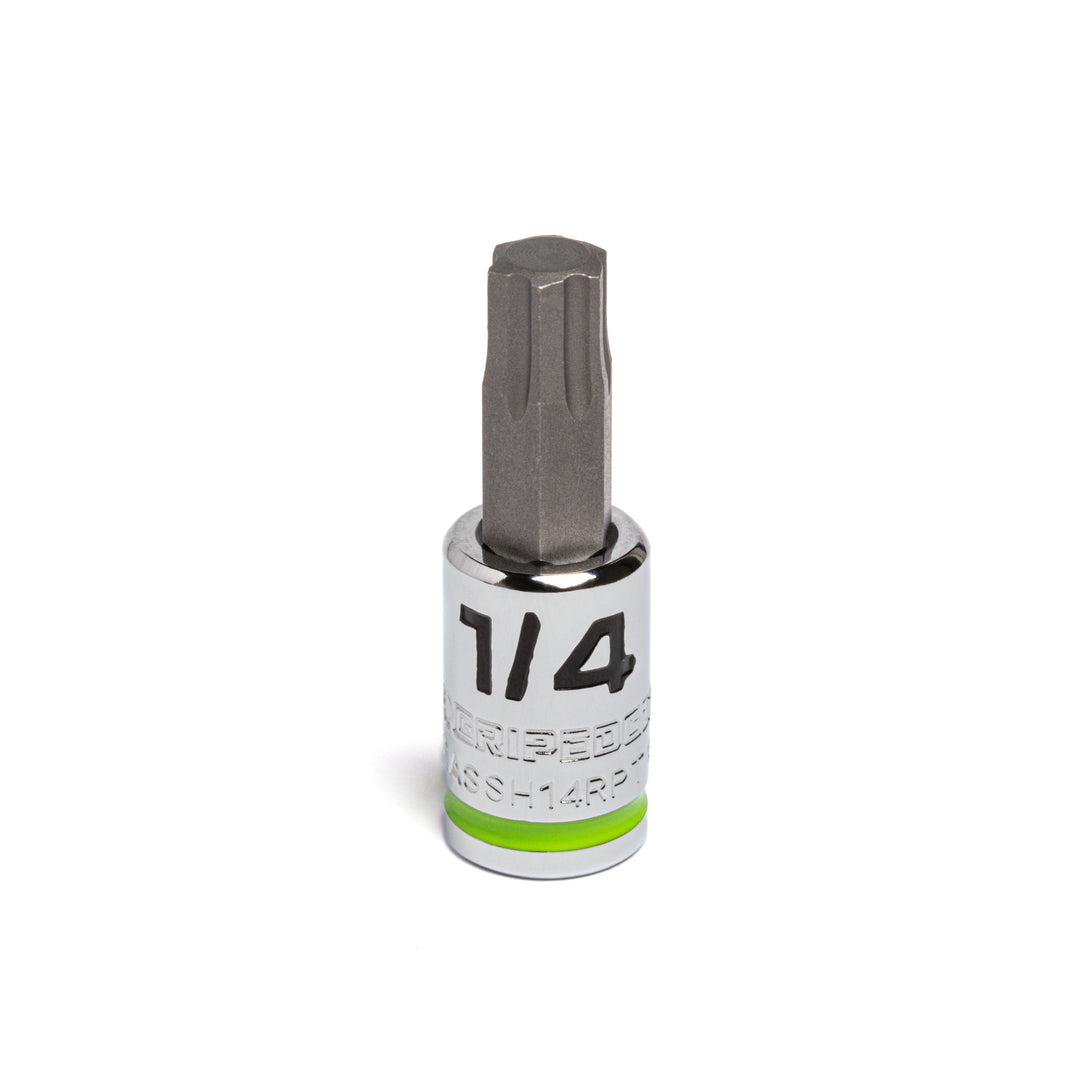1/4'' - 1/4" Drive Short RPT Hex Bit Socket