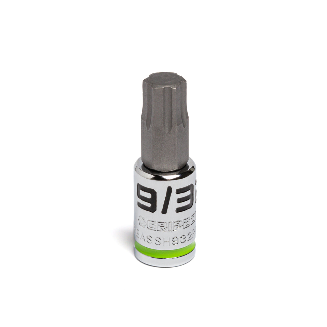 9/32'' - 1/4" Drive Short RPT Hex Bit Socket
