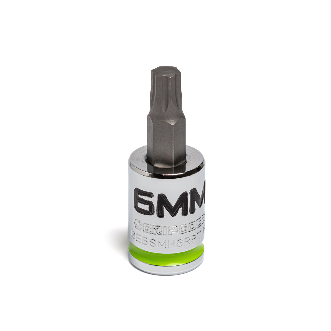 6mm - 3/8" Drive Short RPT Hex Bit Socket