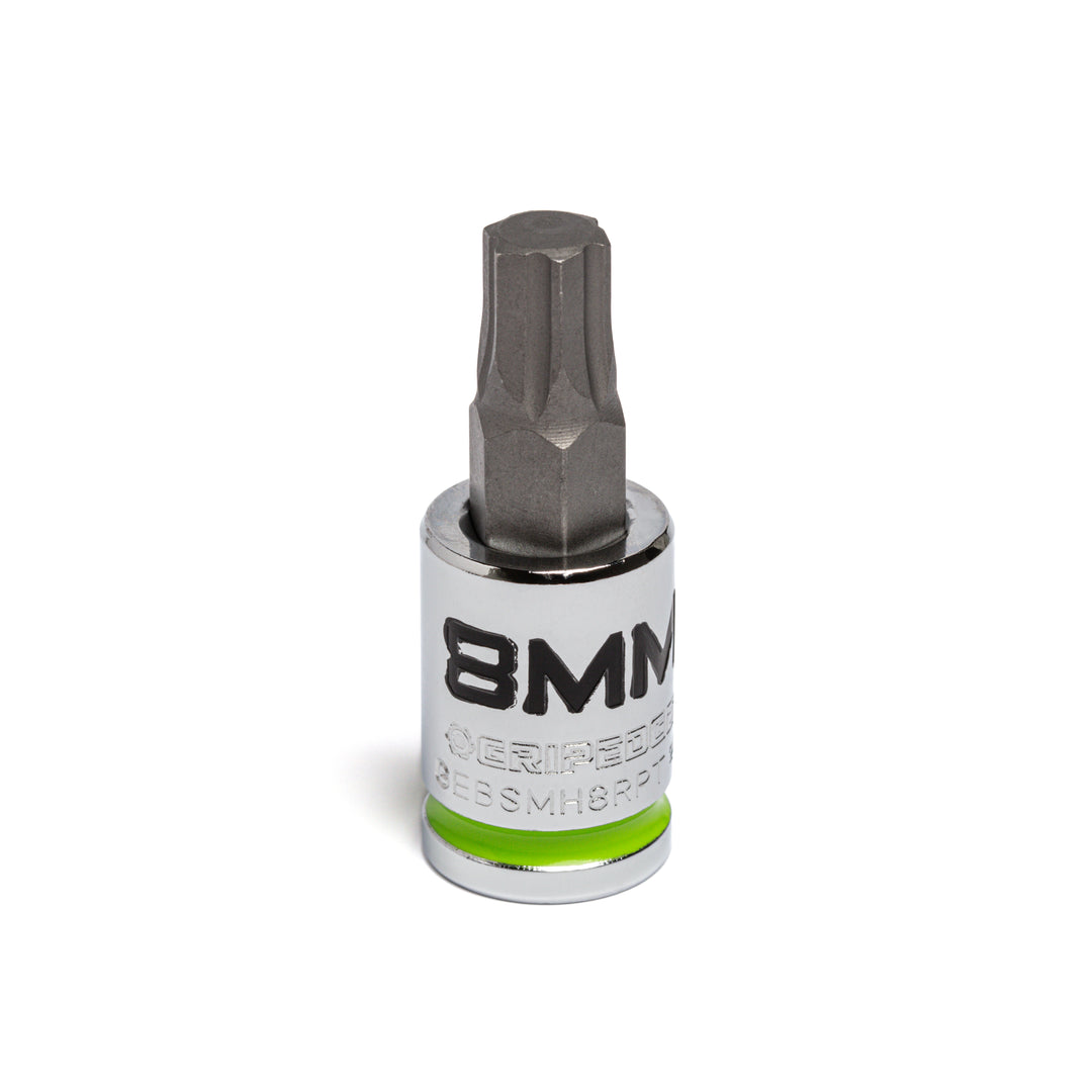 8mm - 3/8" Drive Short RPT Hex Bit Socket