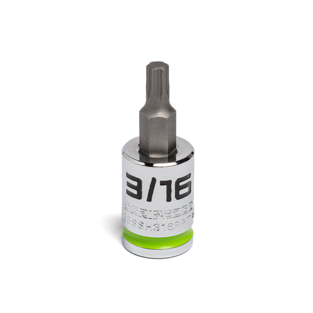 3/16'' - 3/8" Drive Short RPT Hex Bit Socket