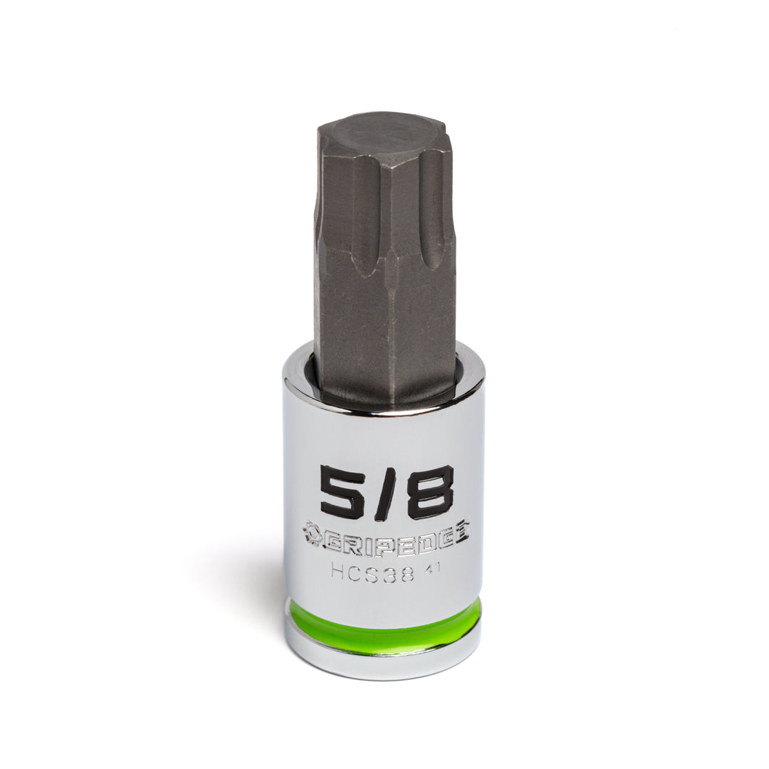 5/8"- 1/2" Drive RPT Hex bit socket