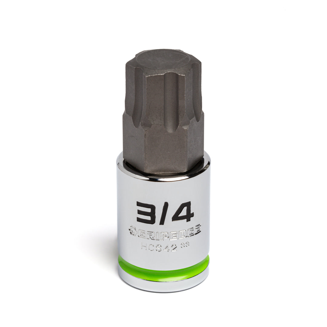 3/4"- 1/2" Drive RPT Hex bit socket