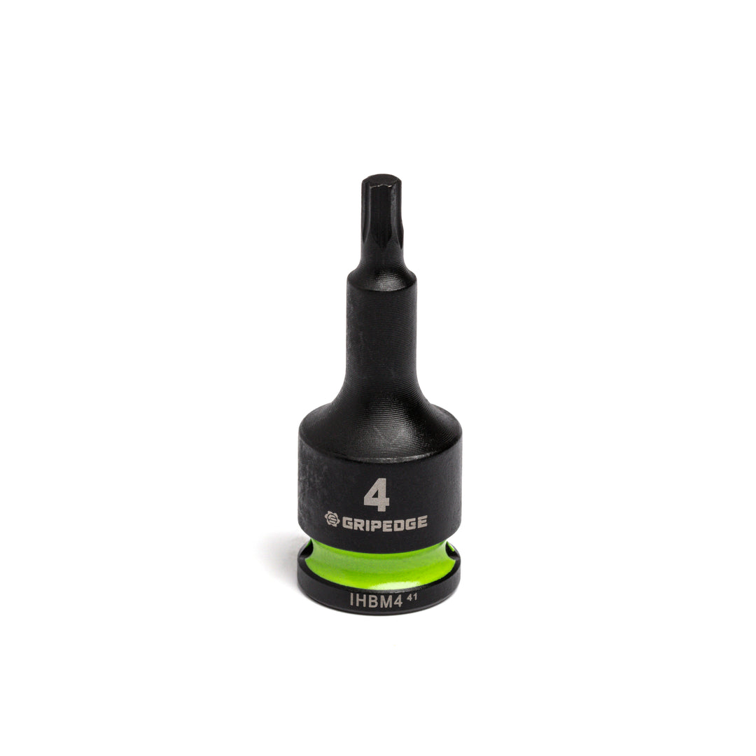 GripEdge | RPT 3/8" Drive - 4mm Standard Metric Impact Hex Driver