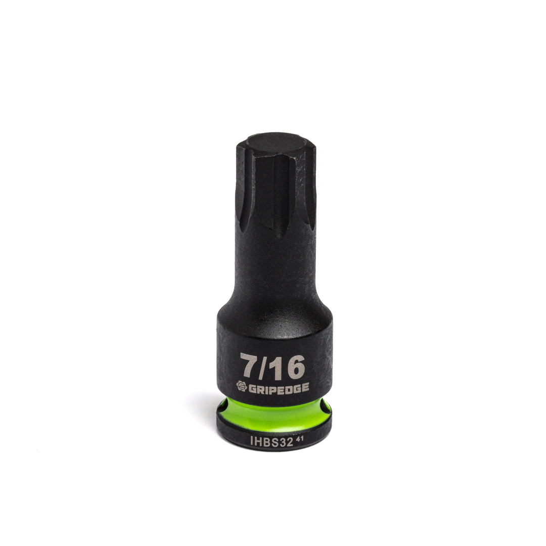 GripEdge | RPT 3/8" Drive - 7/16" Standard SAE Impact Hex Driver