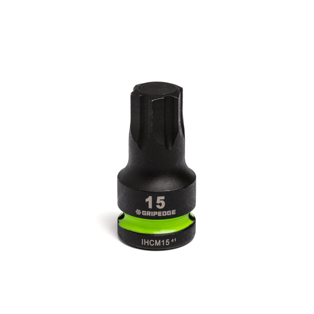 15mm - 1/2" Drive short Impact RPT Hex bit socket