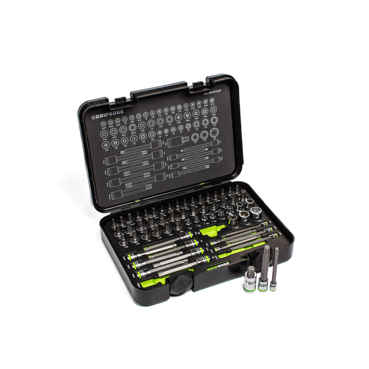 Master RPT Hex & Star Driver Set - 62-PC | Includes Hex, Star, Security Star & E-Star