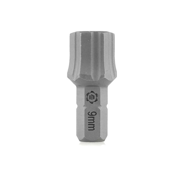 9mm - 1/4" Hex Drive RPT Hex Bit