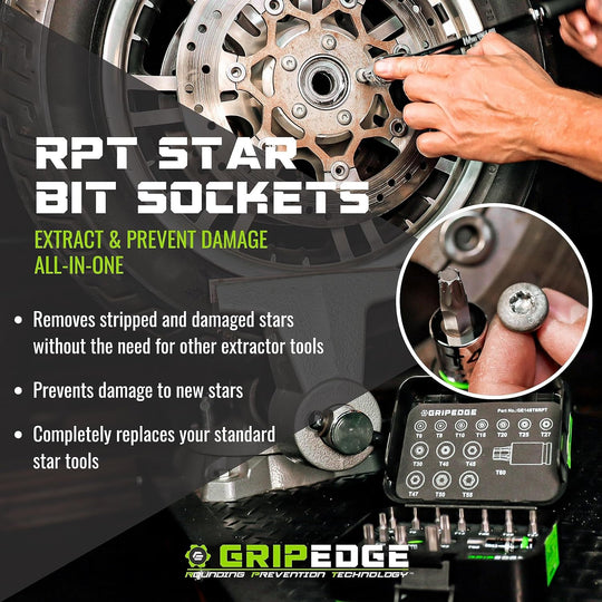 T10 - 1/4’’ Drive RPT Star Bit Socket