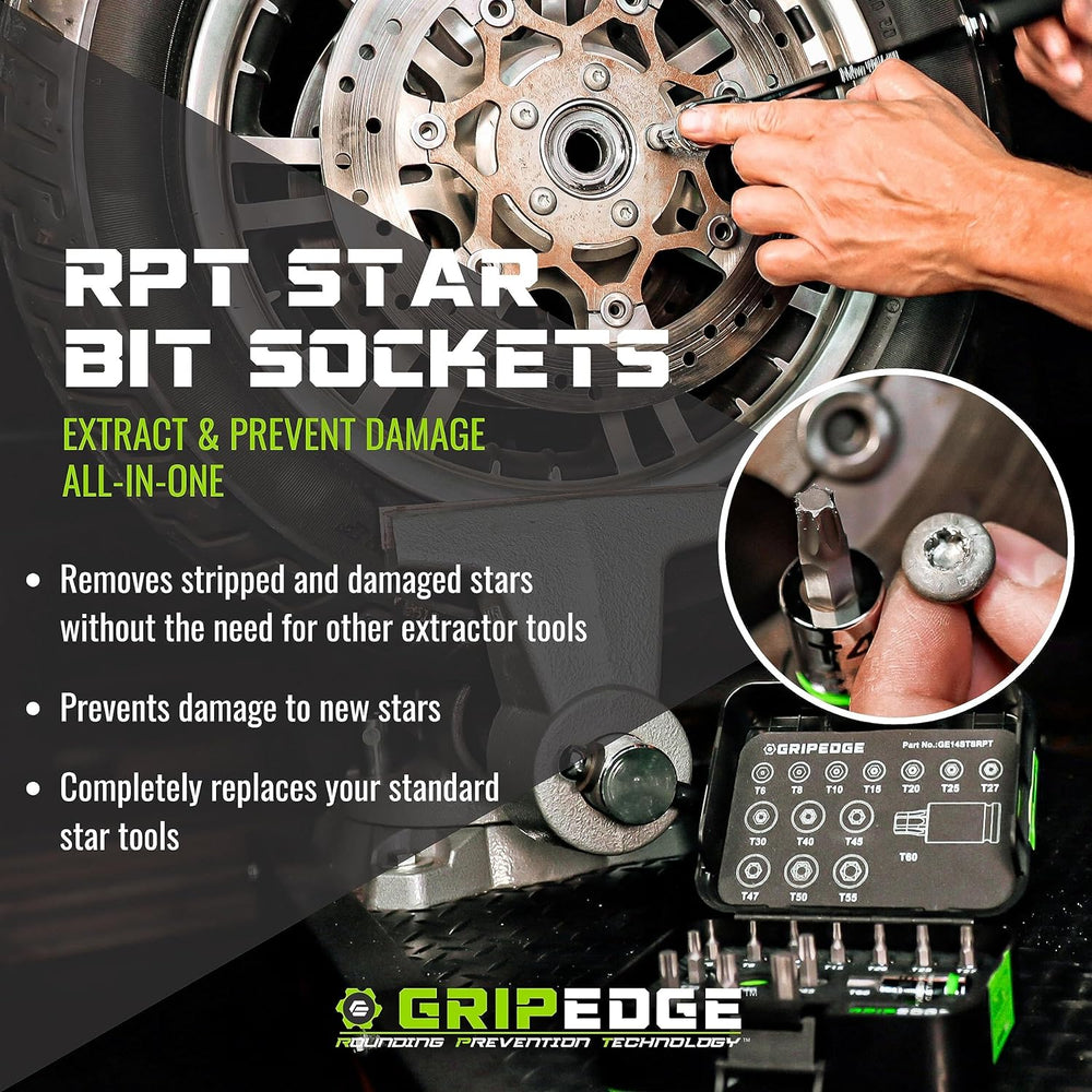 T55 - 3/8’’ Drive RPT Star Bit Socket