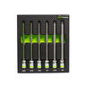 6-PC RPT 3/8'' Drive Long SAE Ball Hex Driver Set