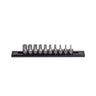 GripEdge | 10-PC RPT 1/4'' Drive Low-Profile Metric Hex Dual Action Driver Bit Set