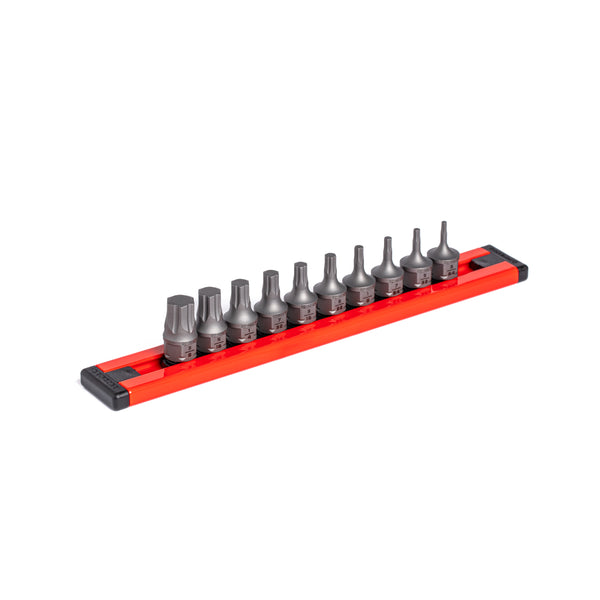 GripEdge | 10-PC RPT 1/4'' Drive Low-Profile SAE Hex Dual Action Driver Bit Set