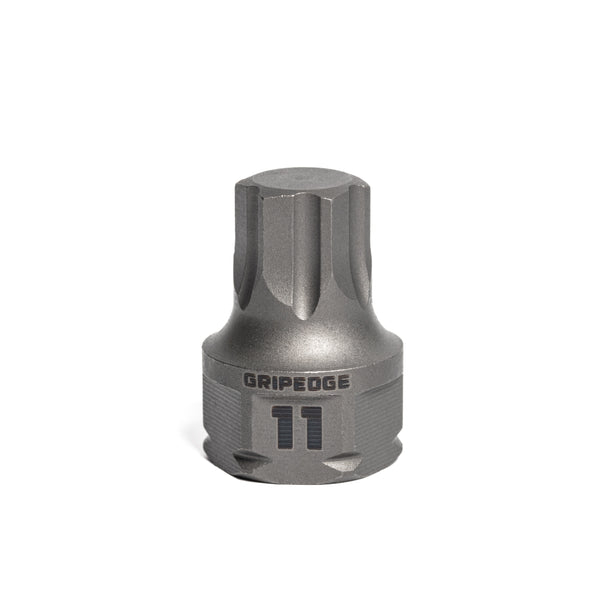 GripEdge | RPT 3/8" Drive - 11mm Low Profile Metric Hex Dual Action Driver Bit