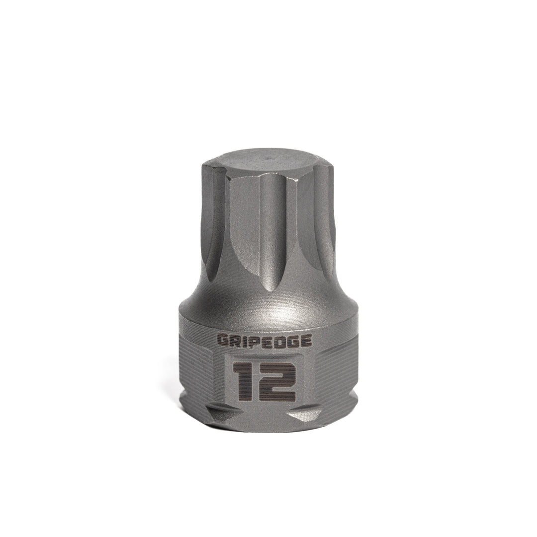GripEdge | RPT 3/8" Drive - 12mm Low Profile Metric Hex Dual Action Driver Bit