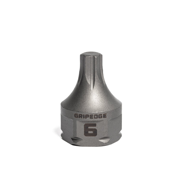 GripEdge | RPT 3/8" Drive - 6mm Low Profile Metric Hex Dual Action Driver Bit