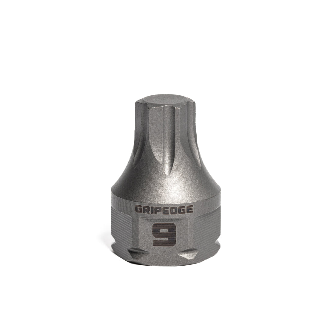 GripEdge | RPT 3/8" Drive - 9mm Low Profile Metric Hex Dual Action Driver Bit