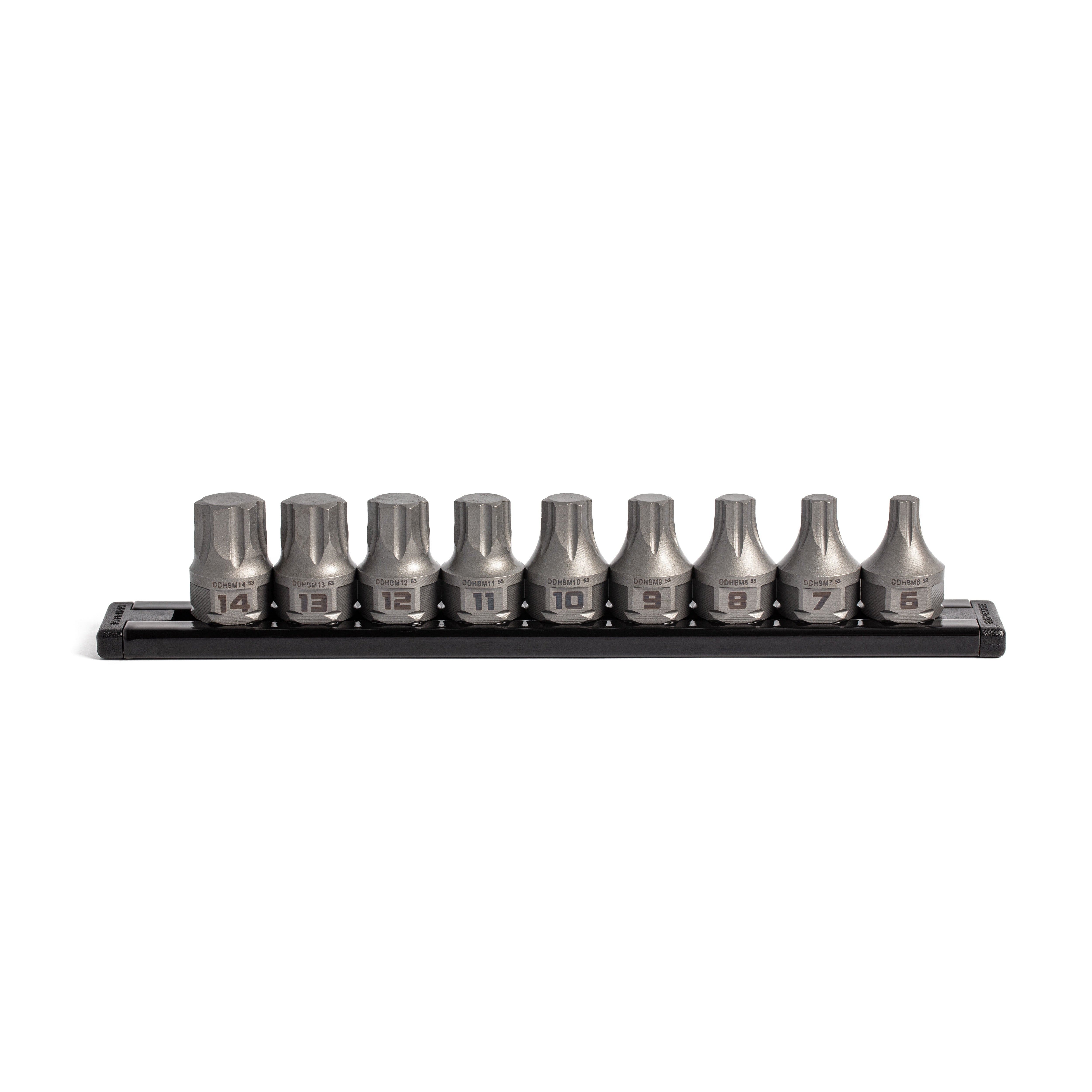 GripEdge | 9-PC RPT 3/8'' Drive Low Profile Metric Hex Dual Action