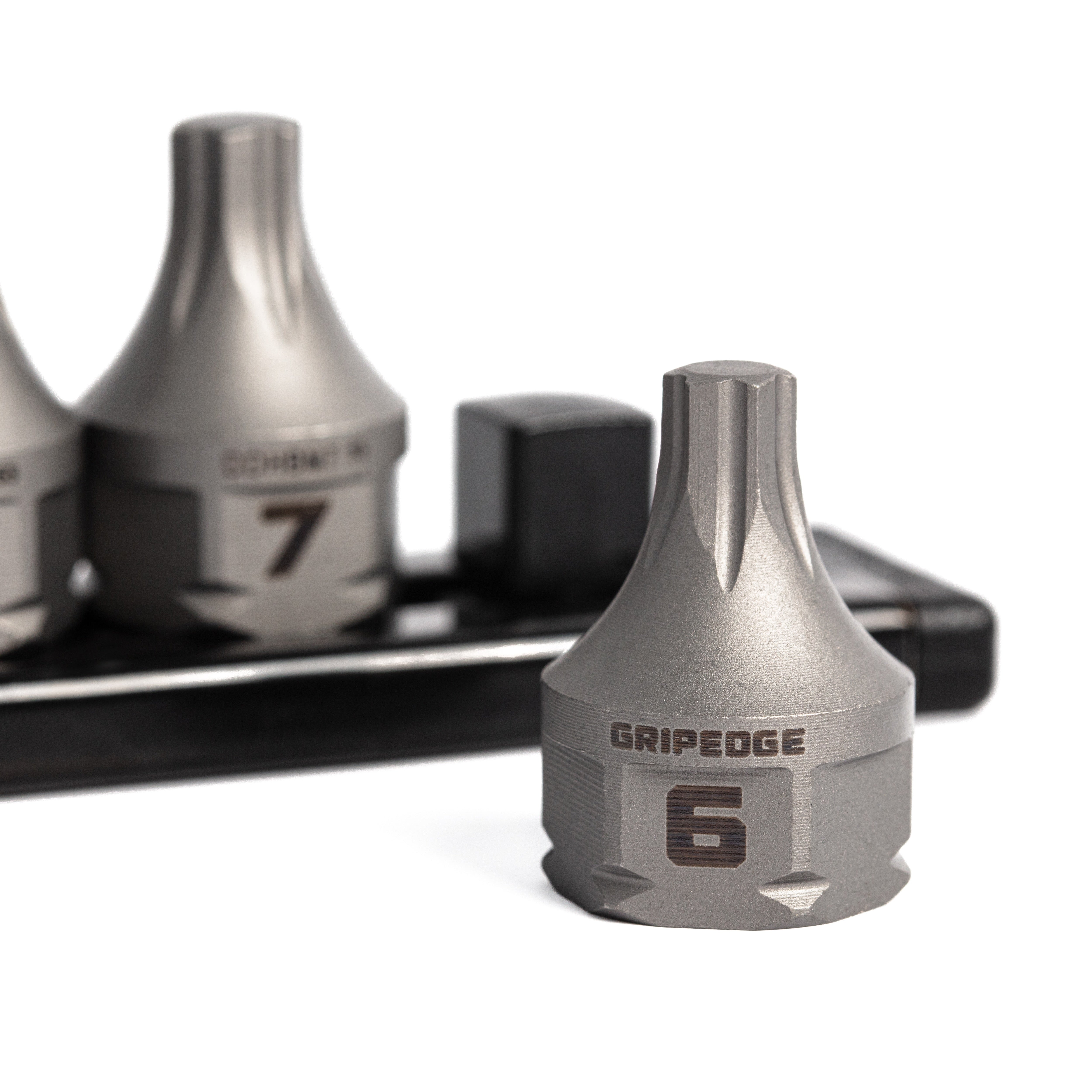 GripEdge | 9-PC RPT 3/8'' Drive Low Profile Metric Hex Dual Action
