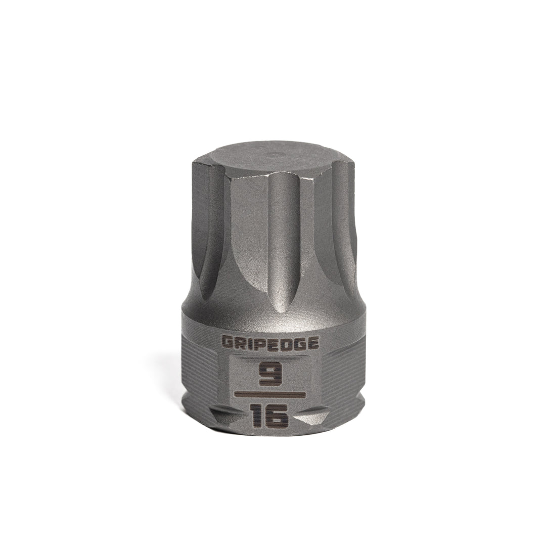 GripEdge | RPT 3/8" Drive - 9/16" Low Profile SAE Hex Dual Action Driver Bit