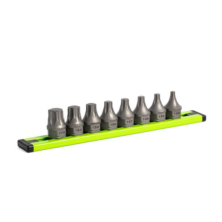 GripEdge | 8-PC RPT 3/8'' Drive Low Profile Star Dual Action Driver Bit Set