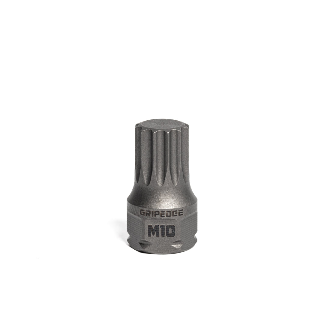 GripEdge | 1/4" Drive - M10 Low Profile Triple Square Dual Action Driver Bit