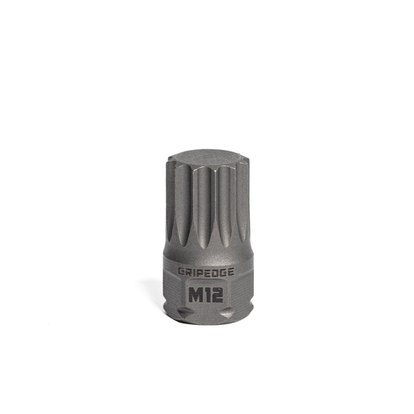 GripEdge | 1/4" Drive - M12 Low Profile Triple Square Dual Action Driver Bit