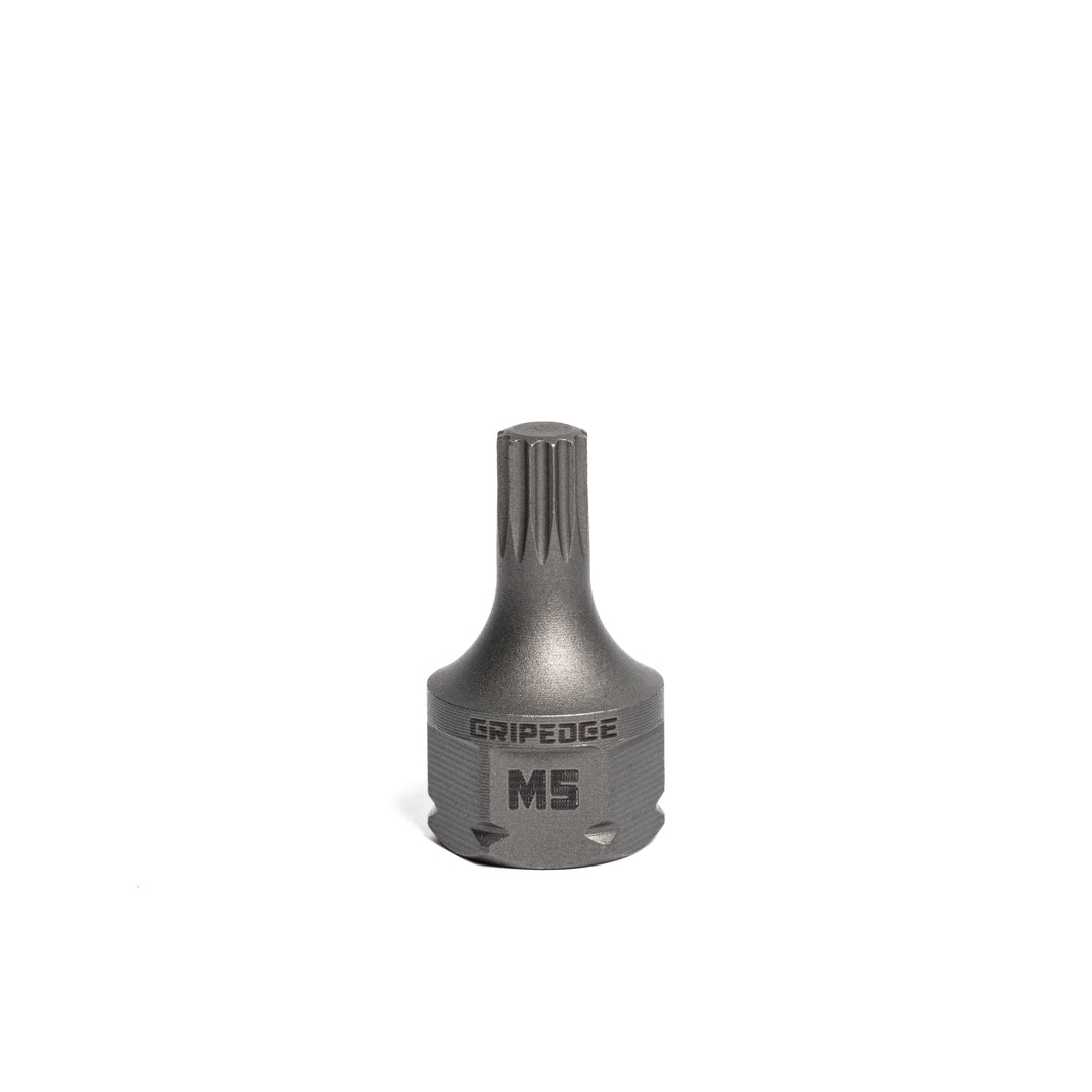 GripEdge | 1/4" Drive - M5 Low Profile Triple Square Dual Action Driver Bit