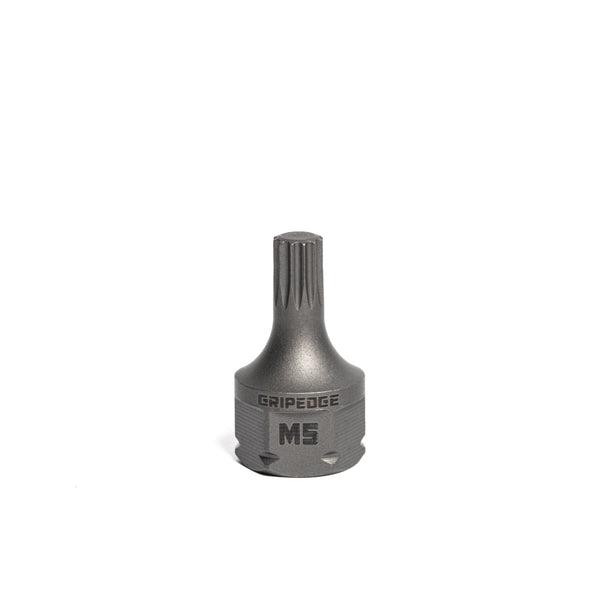 GripEdge | 1/4" Drive - M5 Low Profile Triple Square Dual Action Driver Bit