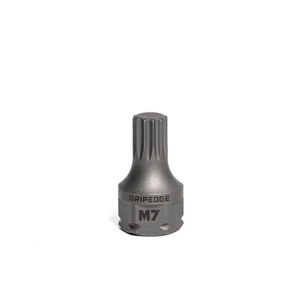 GripEdge | 1/4" Drive - M7 Low Profile Triple Square Dual Action Driver Bit