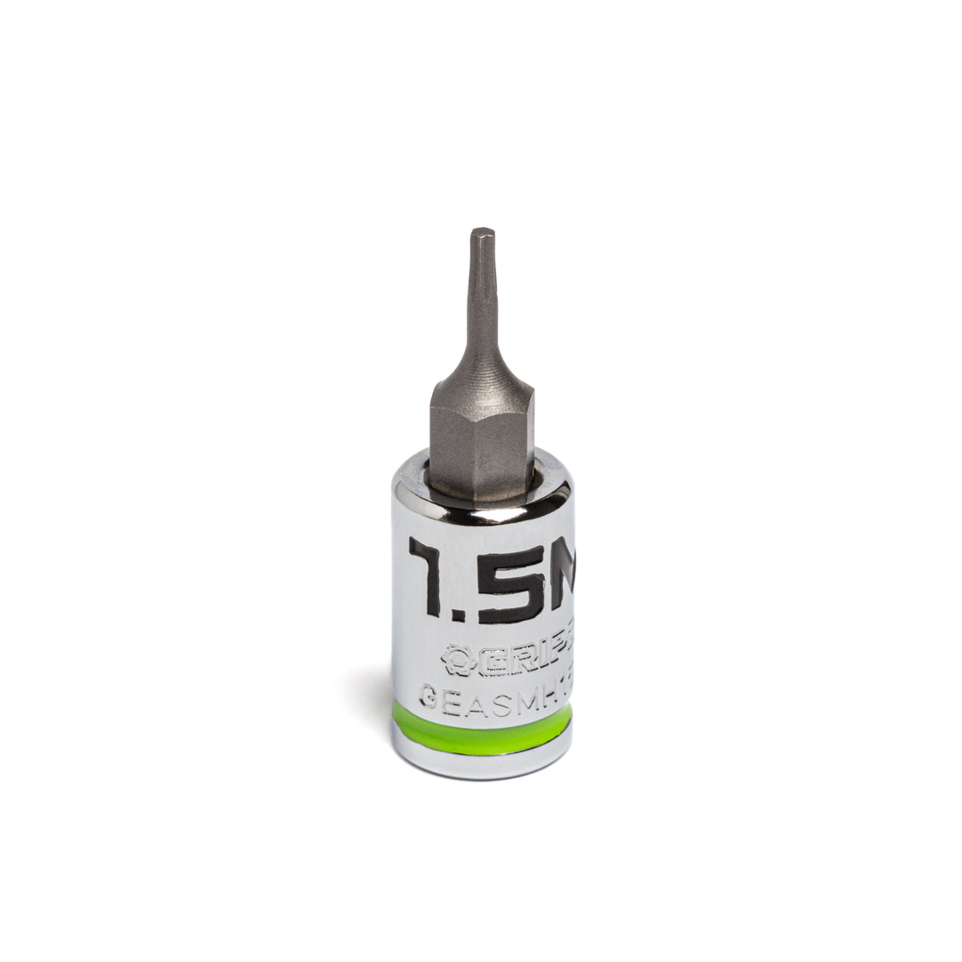 1.5mm - 1/4" Drive Short RPT Hex Bit Socket