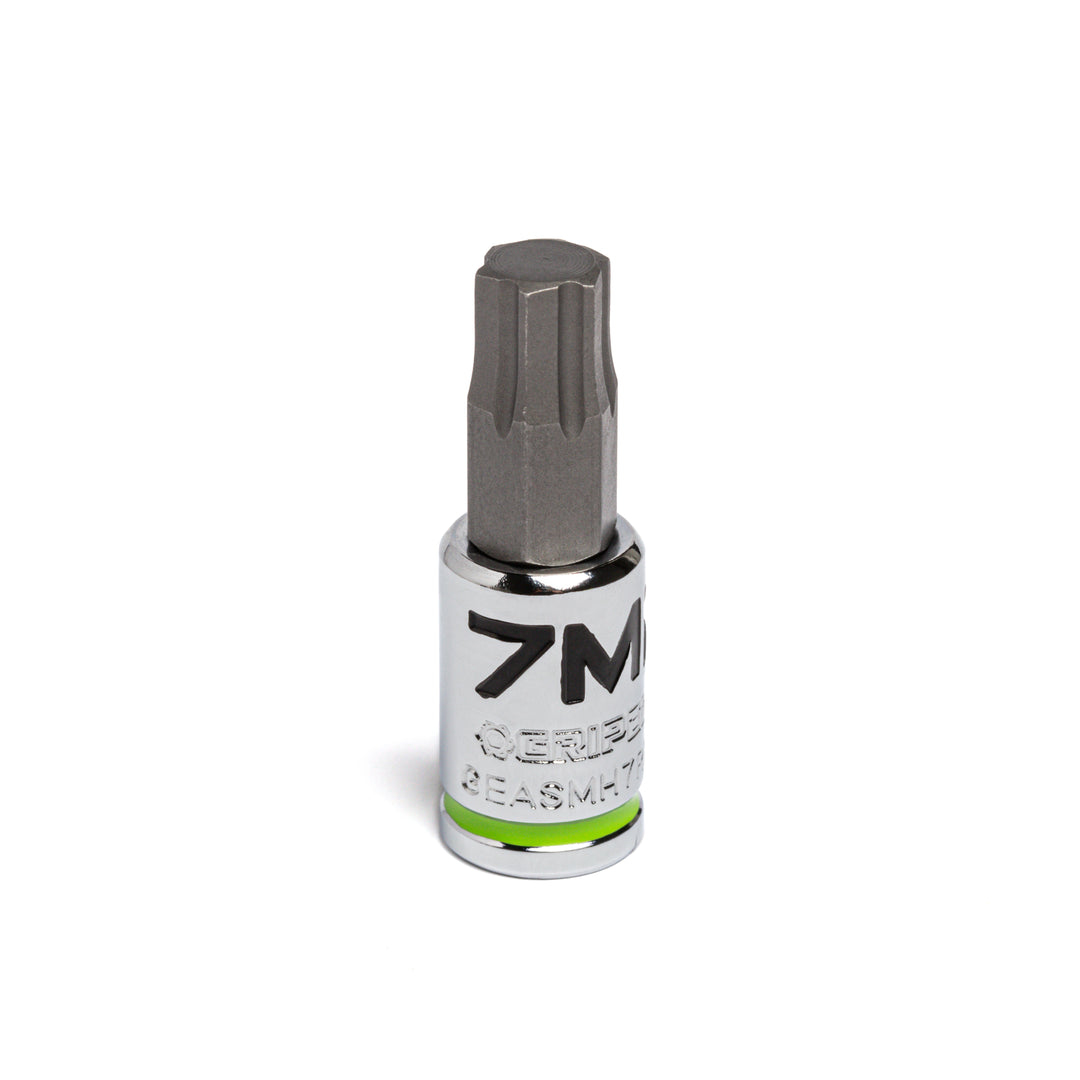 7mm - 1/4" Drive Short RPT Hex Bit Socket