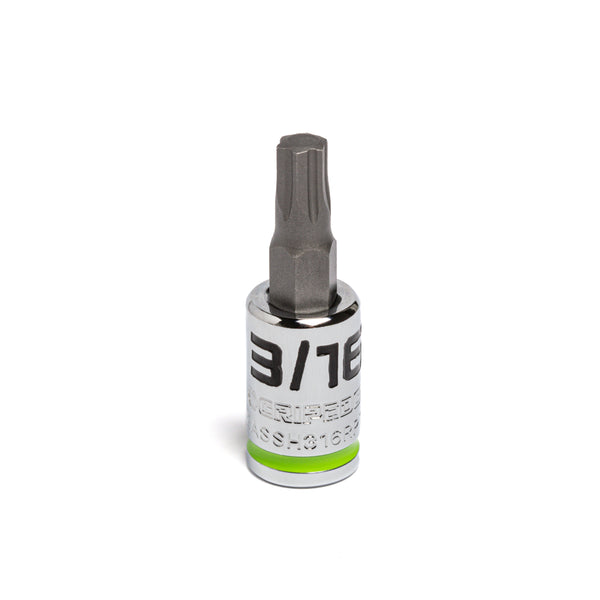 3/16'' - 1/4" Drive Short RPT Hex Bit Socket