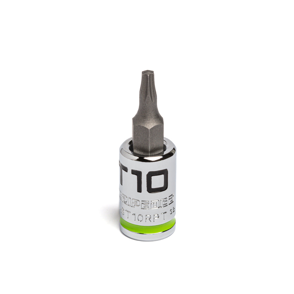 T10 - 1/4'' Drive RPT Star Bit Socket | Grip Edge Tools – GRIPEDGE