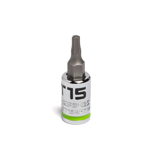 T15 - 1/4'' Drive RPT Star Bit Socket | Grip Edge Tools – GRIPEDGE
