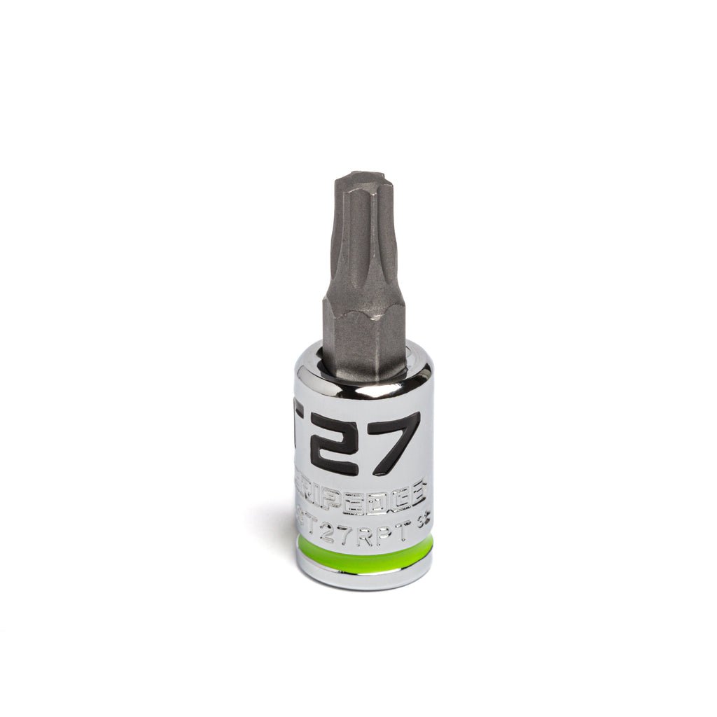 T27 - 1/4'' Drive RPT Star Bit Socket | Grip Edge Tools
