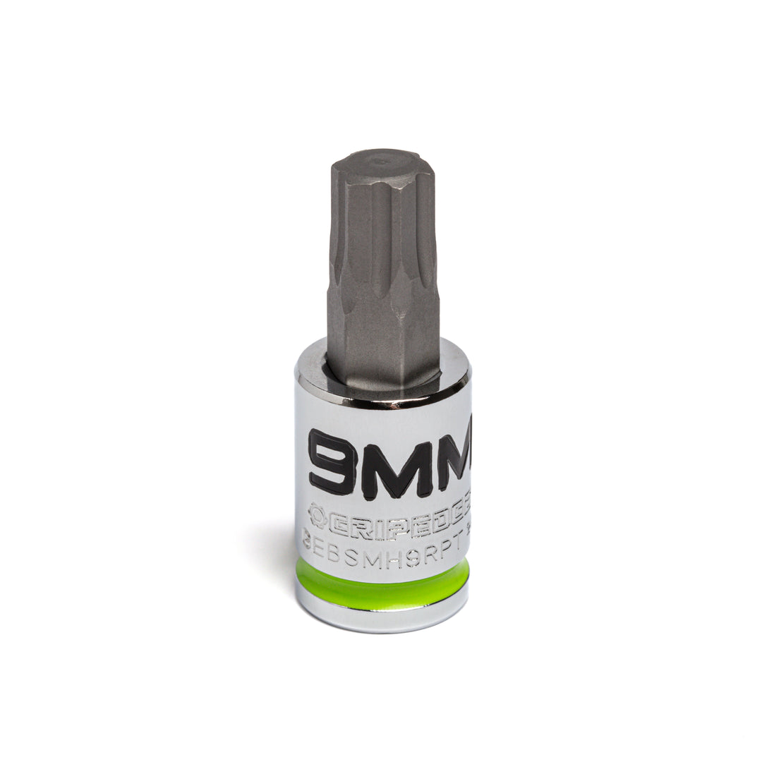 9mm - 3/8" Drive Short RPT Hex Bit Socket