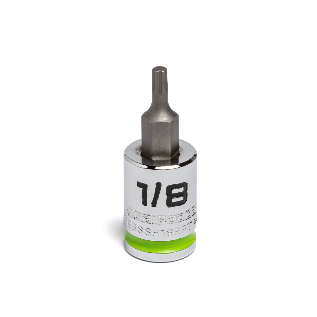 1/8 - 3/8" Drive Short RPT Hex Bit Socket