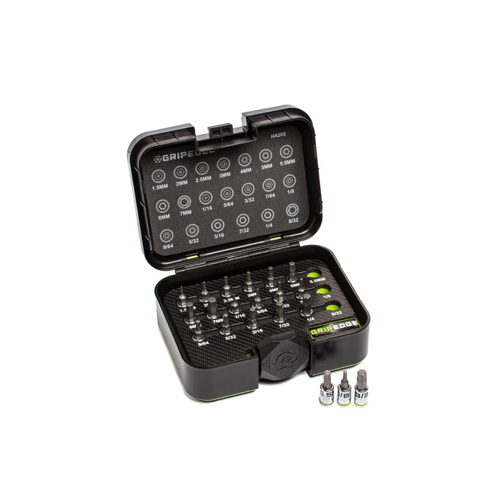 20-PC 1/4'' Drive Short Hex Driver Set