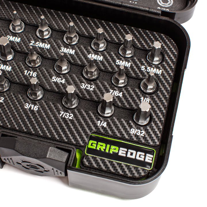 20-PC 1/4'' Drive Short Hex Driver Set