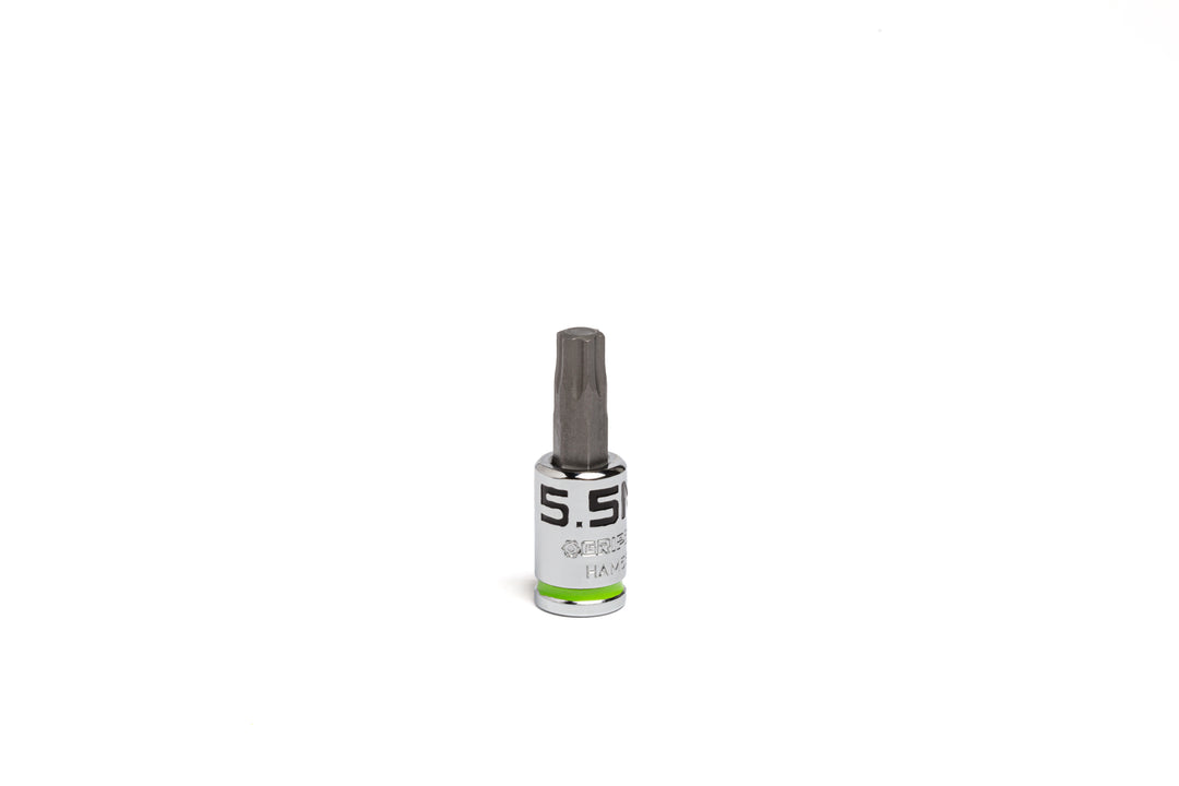 5.5mm 1/4" Dr Short RPT Hex bit socket