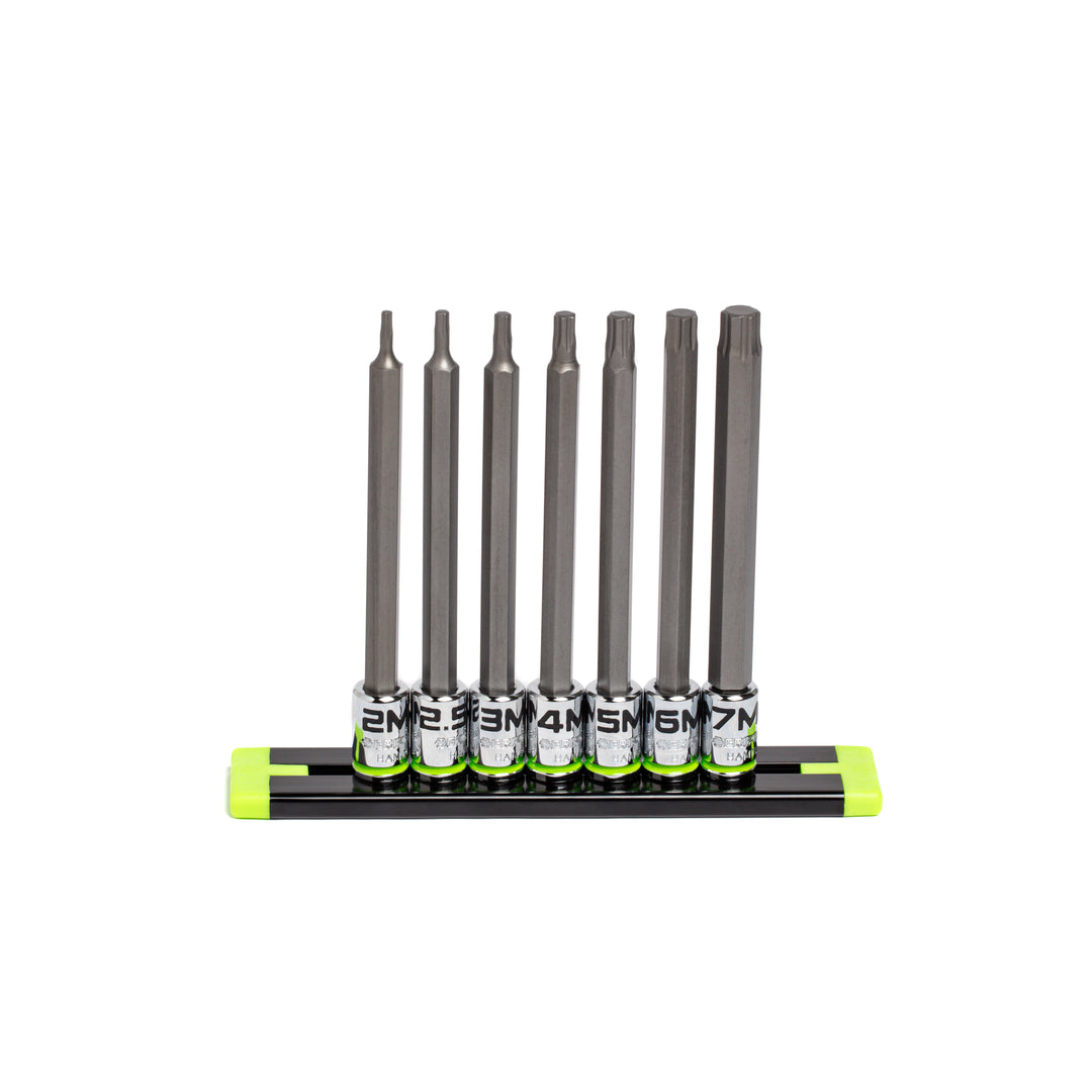 7-PC 1/4'' Drive Long Metric Hex Driver Set | GripEdge Tools – GRIPEDGE ...
