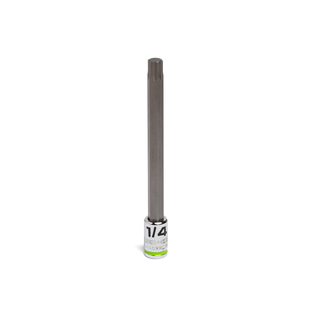 1/4" - 1/4" Dr Long RPT Hex bit socket