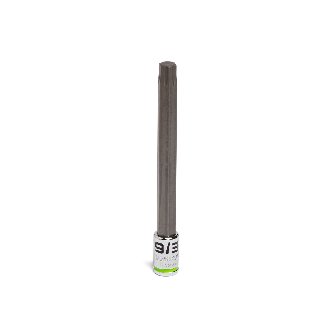9/32" - 1/4" Dr Long RPT Hex bit socket