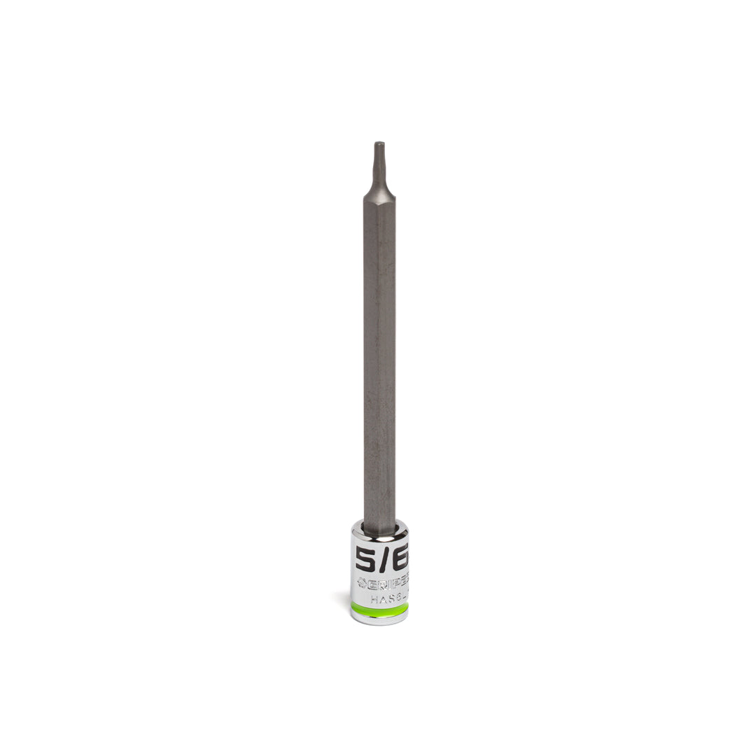 5/64" - 1/4" Dr Long RPT Hex bit socket