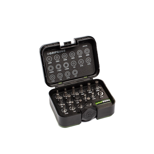 RPT Hex Driver Set - 16-PC 3/8" Drive Short Metric & SAE