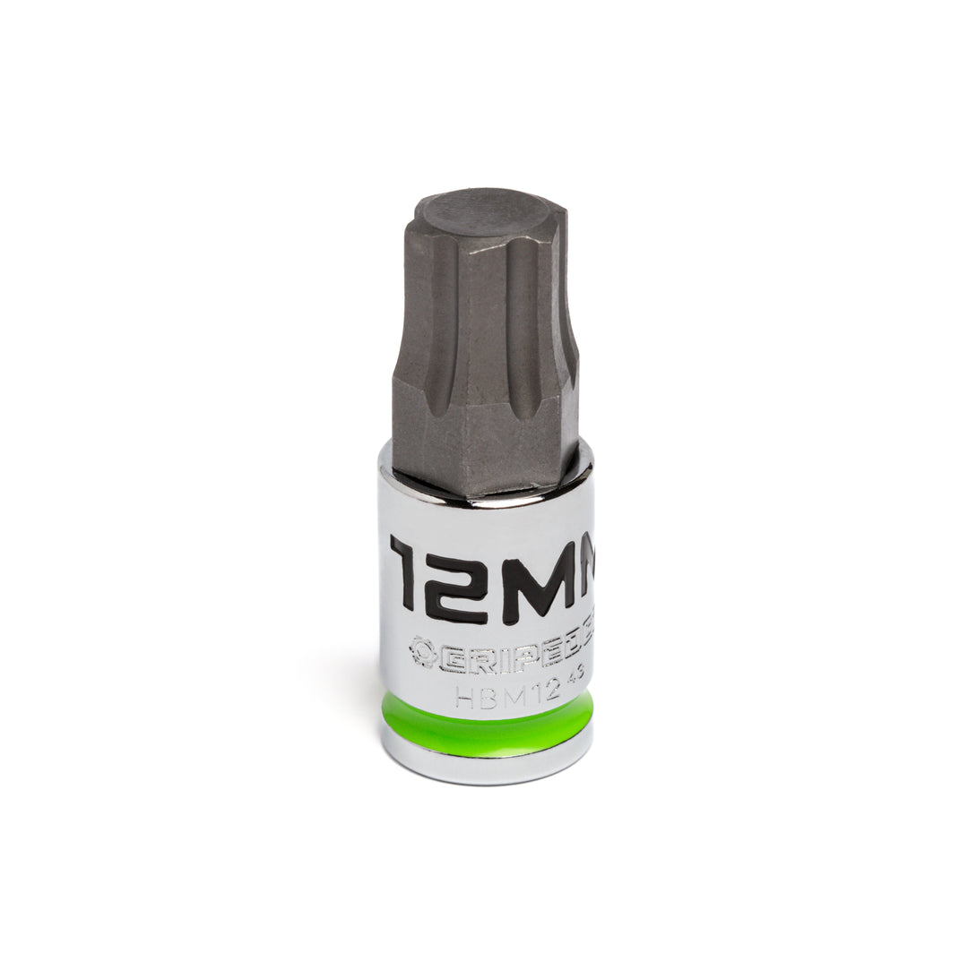 12mm 3/8" Dr short RPT Hex bit socket