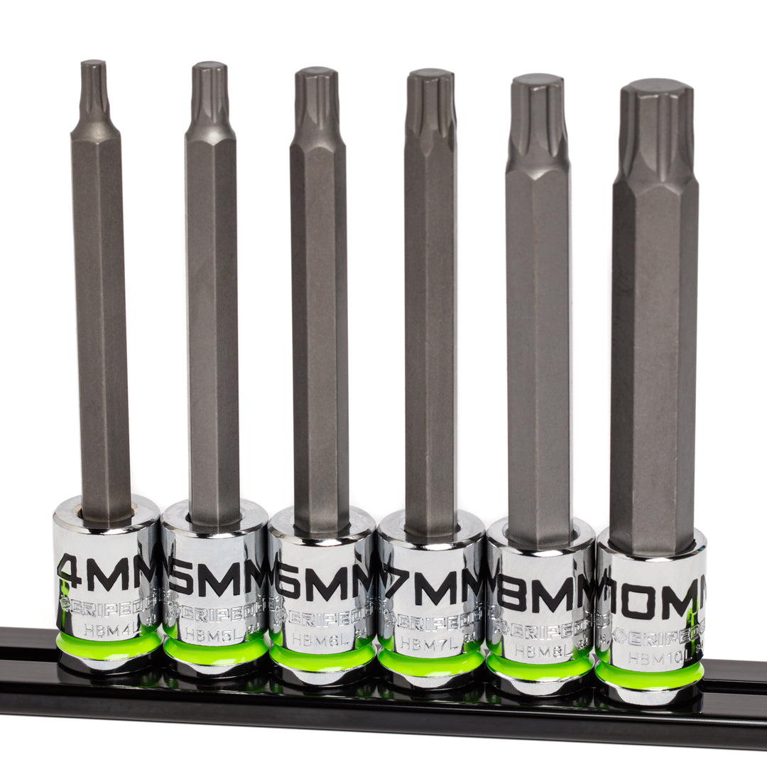 RPT Hex Driver Set - 6-Pc 3/8’’ Drive Long Metric